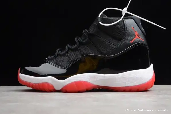 Official Maikesneakers Bred(2019) Air 11 378037-061 Jordan 0326